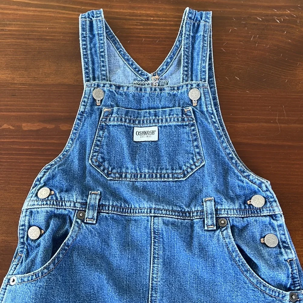 Oshkosh - 6x, denim‎ jumper dress